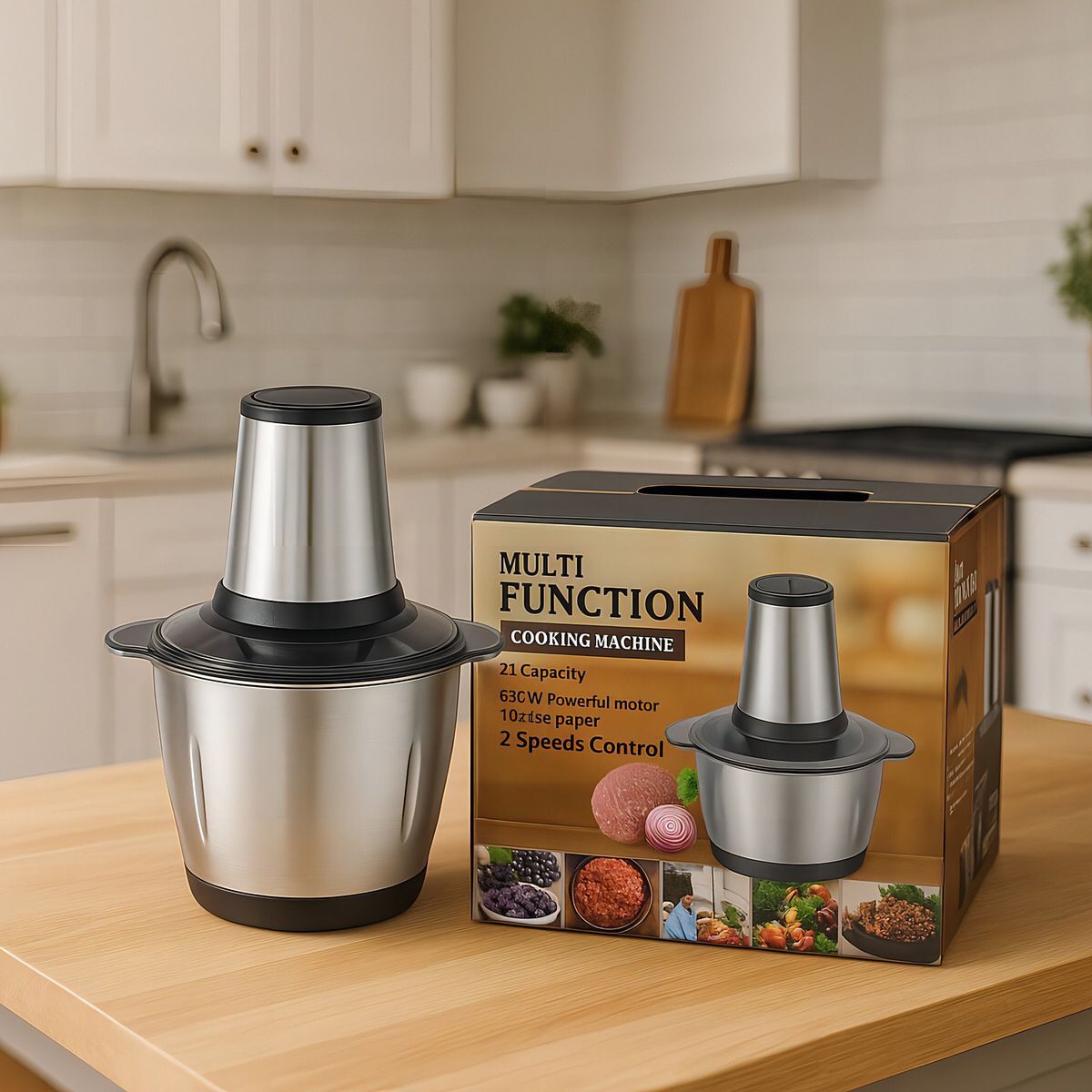 Picador Eléctrico de 2 Litros